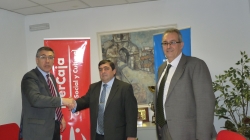 IBERCAJA FIRMA UN CONVENIO DE COLABORACIÓN CON EL AYUNTAMIENTO DE ALIAGA