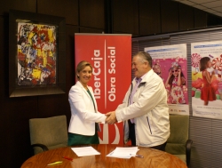  LA OBRA SOCIAL DE IBERCAJA FIRMA UN CONVENIO CON ATADES