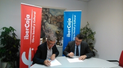 LA OBRA SOCIAL DE IBERCAJA FIRMA UN CONVENIO CON LA FUNDACIÓN SANTA MARÍA DE ALBARRACÍN