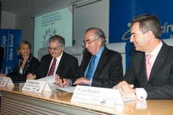  FIRMA DEL ACUERDO DE COLABORACIÓN DE LAS FUNDACIONES IBERCAJA Y CAJA CIRCULO