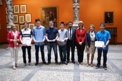  ENTREGA DE PREMIOS DE LA XXVIII OLIMPIADA DE QUÍMICA, EN IBERCAJA PATIO DE LA INFANTA