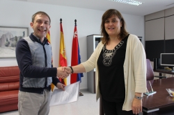 IBERCAJA FIRMA UN CONVENIO CON EL AYUNTAMIENTO DE BINEFAR