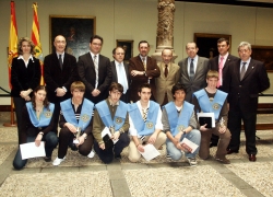 ENTREGA DE PREMIOS DE LA “XVIII OLIMPIADA ESPAÑOLA DE FÍSICA”, FASE ARAGÓN