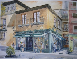 EXPOSICIÓN COLECTIVA DE LA AGRUPACIÓN DE ACUARELISTAS DE ARAGÓN EN EL CENTRO CULTURAL IBERCAJA ZARAGOZA