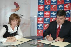 CONVENIO DE COLABORACIÓN ENTRE IBERCAJA Y  LA FUNDACIÓN DE DEPORTES DE LA DIPUTACIÓN DE GUADALAJARA