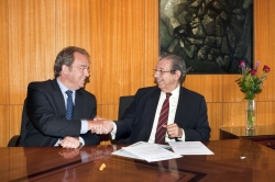 FIRMA DE CONVENIO DE IBERCAJA CON LA POLICÍA