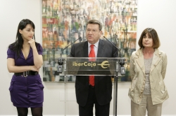 INAUGURACIÓN DE LA SALA PROPUESTAS EN IBERCAJA PATIO DE LA INFANTA