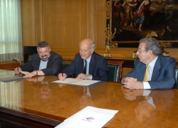 IBERCAJA FIRMA UN CONVENIO DE COLABORACIÓN PARA LA CREACIÓN DE UNA ESCUELA EN PARAGUAY