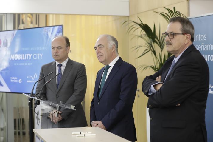 PRIMER ANIVERSARIO DEL PROYECTO MOBILITY CITY Y ADHESIÓN DE CAF COMO SOCIO