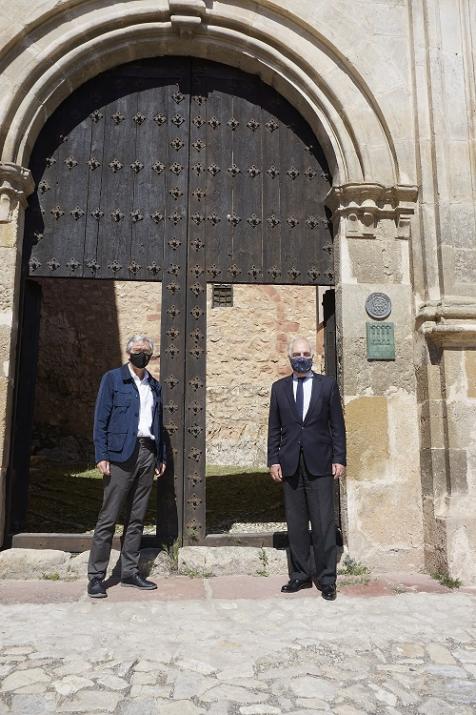 FIRMA DE CONVENIO DE FUNDACIÓN IBERCAJA Y FUNDACIÓN SANTA MARÍA DE ALBARRACÍN