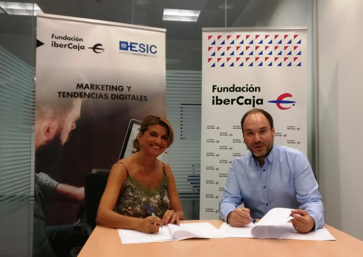 FIRMA DE CONVENIO DE FUNDACIÓN IBERCAJA Y ESIC