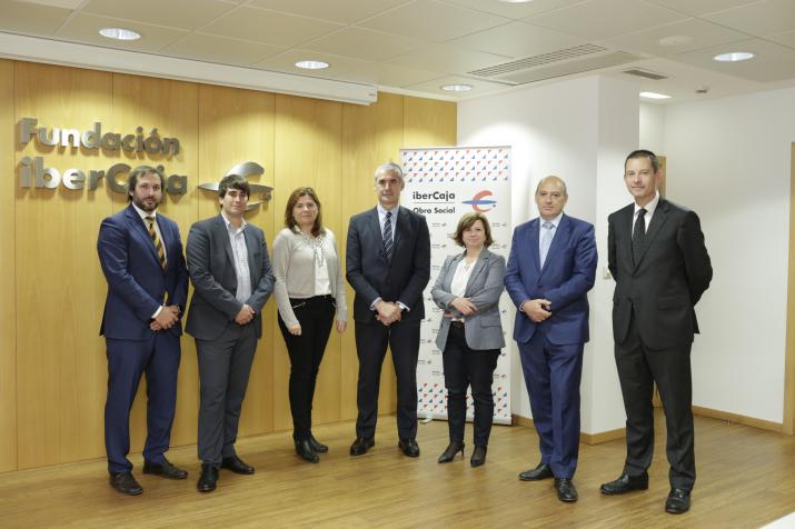 FIRMA DE CONVENIO DE LA OBRA SOCIAL DE IBERCAJA CON LA FUNDACIÓN SAN VALERO