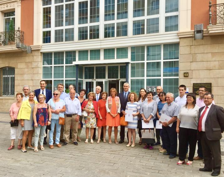 FIRMA DE CONVENIOS SOCIALES FUNDACIÓN IBERCAJA Y FUNDACIÓN CAJA INMACULADA CON LAS ASOCIACIONES SELECCIONADAS EN LA RIOJA