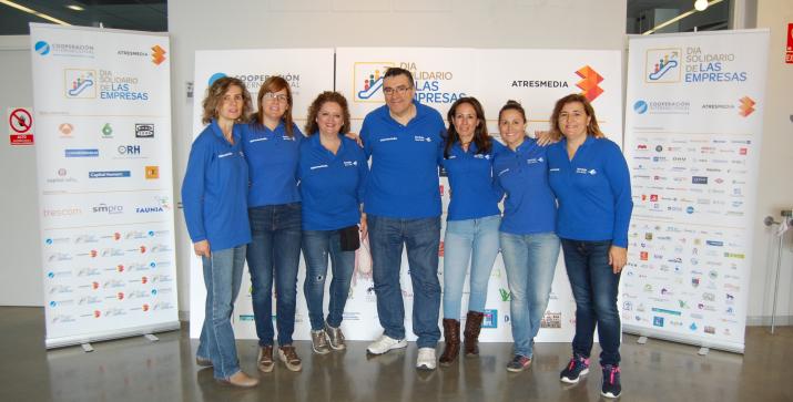 EL VOLUNTARIADO DE IBERCAJA PARTICIPA EN EL DÍA SOLIDARIO DE LAS EMPRESAS
