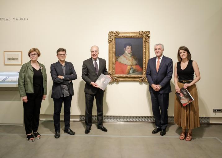 FUNDACIÓN IBERCAJA TRAE AL MUSEO GOYA  EL RETRATO DE FERNANDO VII DE GOYA, EJE DE LA EXPOSICIÓN “EL VIAJE DEL REY”