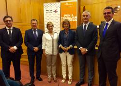 LA OBRA SOCIAL DEL IBERCAJA RENUEVA SU CONVENIO CON EL GOBIERNO DE LA RIOJA PARA FORMACIÓN DE EMPRENDEDORES