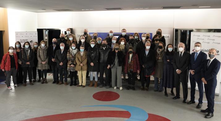 Entrega de los convenios sociales de Fundación Ibercaja y Fundación Cajacírculo 