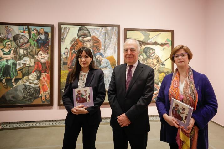 PRESENTACIÓN DE LA EXPOSICIÓN DE PAULA REGO EN  EL MUSEO GOYA