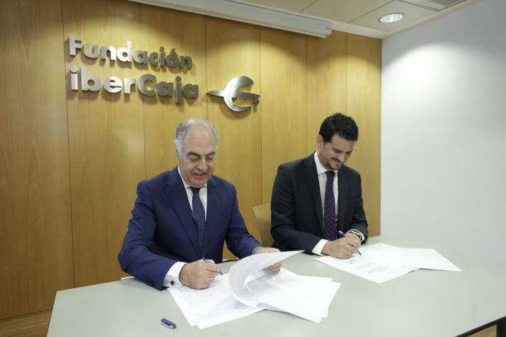 FIRMA DE ADHESIÓN DE AVANZA ZARAGOZA AL PROYECTO MOBILITY CITY DE FUNDACIÓN IBERCAJA