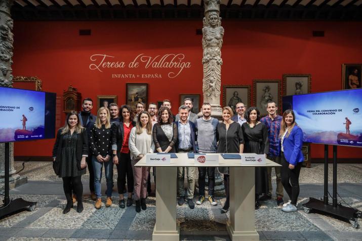  FUNDACIÓN IBERCAJA , IBERCAJA  BANCO Y AJE ZARAGOZA RENUEVAN SU ALIANZA PARA IMPULSAR EL ESPÍRITU EMPRENDEDOR EN ARAGÓN