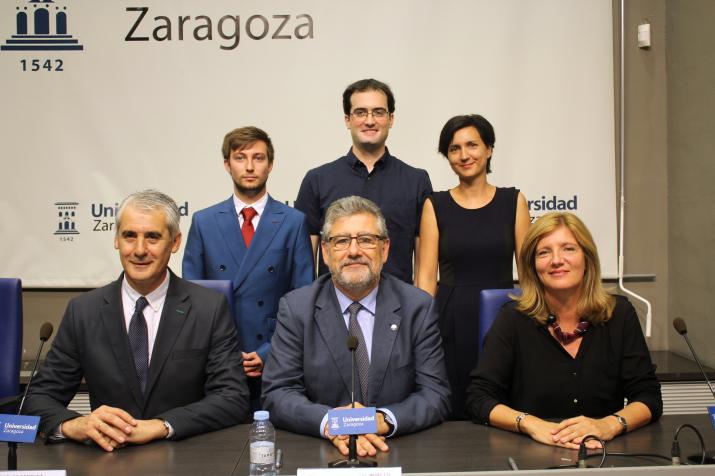 FIRMA DE CONVENIO DE LA FUNDACIÓN IBERCAJA Y FUNDACIÓN CAJA INMACULADA CON LA UNIVERSIDAD DE ZARAGOZA