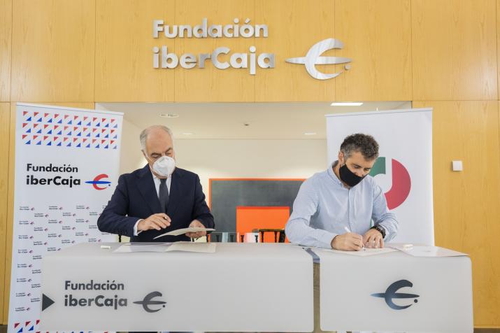 FIRMA DE CONVENIO DE FUNDACIÓN IBERCAJA Y FUNDACIÓN PICARRAL