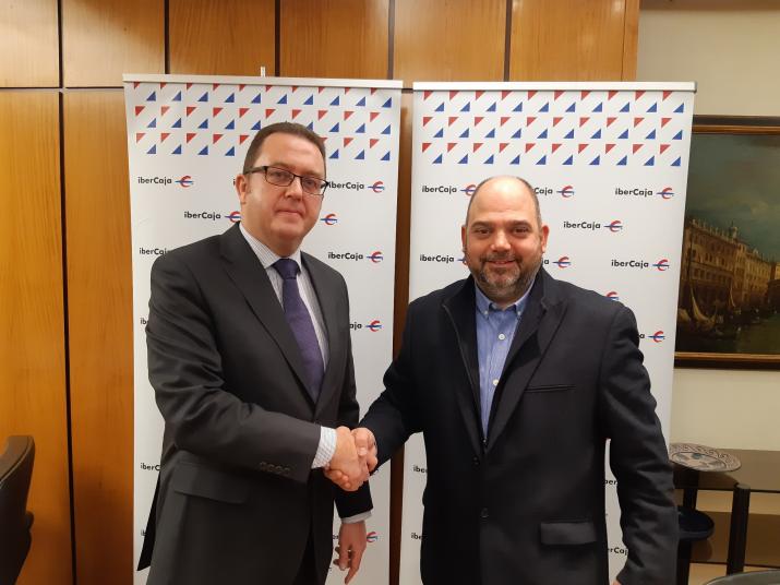 FIRMA DE CONVENIO DE FUNDACIÓN IBERCAJA CON LA CÁMARA DE COMERCIO DE TERUEL