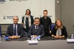  FIRMA DE CONVENIO DE LAS FUNDACIONES IBERCAJA Y CAI CON LA UNIVERSIDAD DE ZARAGOZA