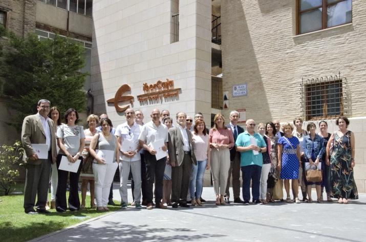 FIRMA DE CONVENIOS SOCIALES FUNDACIÓN IBERCAJA Y FUNDACIÓN CAJA INMACULADA CON LAS ASOCIACIONES SELECCIONADAS EN HUESCA