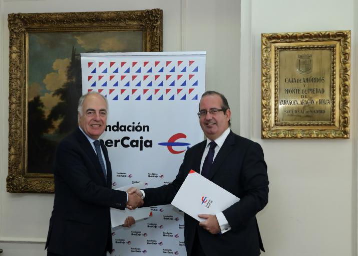 FIRMA DE CONVENIO DE FUNDACIÓN IBERCAJA CON FUNDACIÓN EXCELENTIA