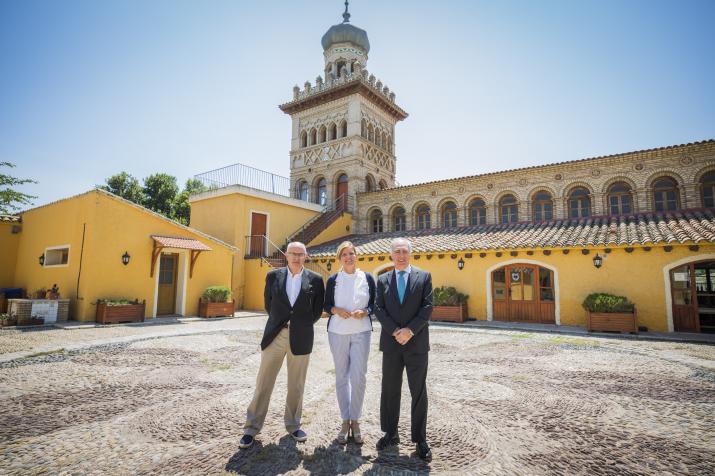 FIRMA DE CONVENIO DE FUNDACIÓN IBERCAJA Y FUNDACIÓN CAJA INMACULADA CON FUNDACIÓN OZANAM