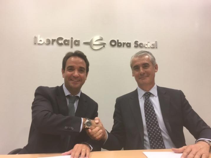 FIRMA DE CONVENIO DE LA OBRA SOCIAL DE IBERCAJA Y ESIC BUSINNESS AND MARKETING SCHOOL