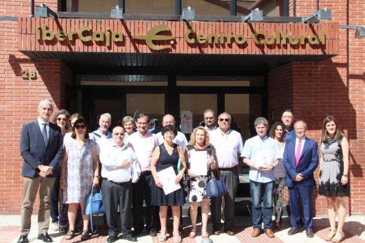 FIRMA DE CONVENIOS SOCIALES FUNDACIÓN IBERCAJA  CON LAS ASOCIACIONES SELECCIONADAS EN GUADALAJARA