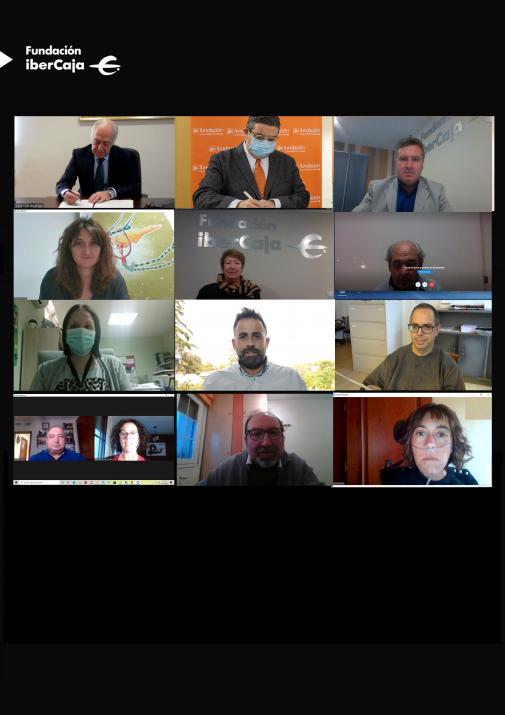 FIRMA DE CONVENIOS SOCIALES DE FUNDACIÓN IBERCAJA y FUNDACIÓN CAI CON LAS ASOCIACIONES SELECCIONADAS EN TERUEL