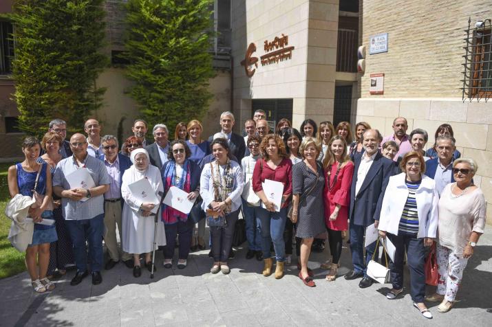FIRMA DE CONVENIOS SOCIALES FUNDACIÓN IBERCAJA Y FUNDACIÓN CAJA INMACULADA CON LAS ASOCIACIONES SELECCIONADAS EN HUESCA