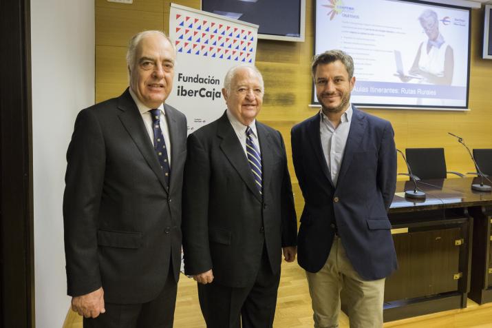 FIRMA DE CONVENIO DE IBERCAJA, FUNDACIÓN IBERCAJA Y COAPEMA