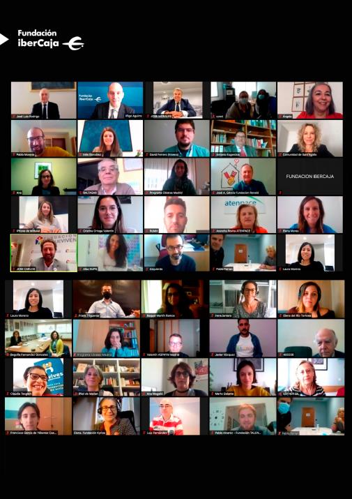 FIRMA DE CONVENIOS SOCIALES DE FUNDACIÓN IBERCAJA CON LAS ASOCIACIONES SELECCIONADAS EN MADRID