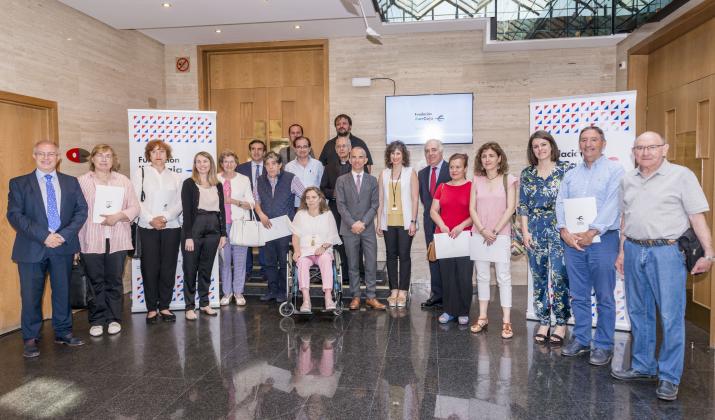 FIRMA DE CONVENIOS SOCIALES DE FUNDACIÓN IBERCAJA CON LAS ASOCIACIONES SELECCIONADAS EN ZARAGOZA