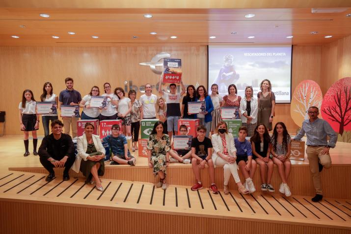 El Patio de la Infanta ha acogido esta mañana la gala de clausura del programa Escuelas 2030: Rescatadores del Planeta