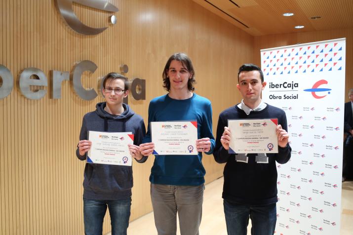 ENTREGA DE PREMIOS DE LA XII OLIMPIADA DE BIOLOGÍA, FASE ARAGONESA