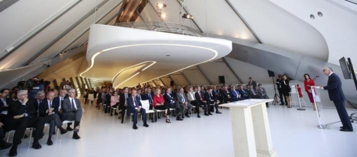 Presentación de Mobility City en el Pabellón Puente.