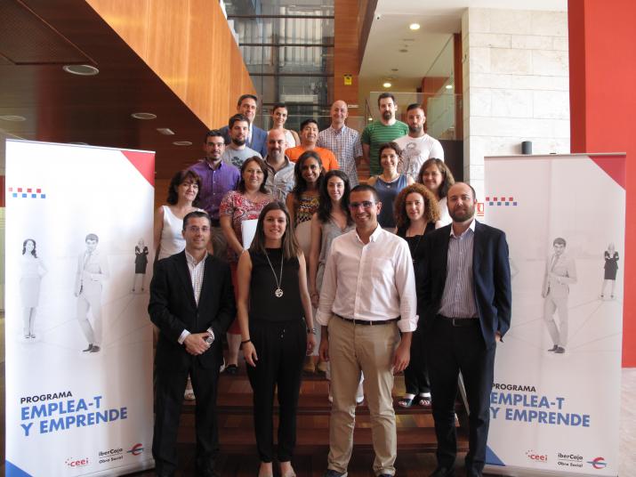 PROGRAMA EMPLEA-T Y EMPRENDE, EN IBERCAJA GUADALAJARA