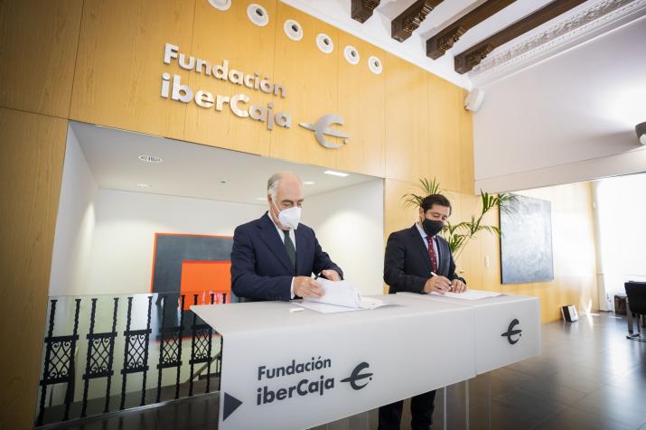 FIRMA DE ACUERDO DE ADHESIÓN DE ALIA A MOBILITY CITY DE FUNDACIÓN IBERCAJA