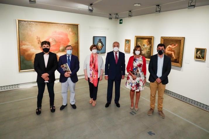 INAUGURACIÓN EXPOSICIÓN “LA ESTELA DE CORRADO GIAQUINTO EN ESPAÑA: DE GONZÁLEZ VELÁZQUEZ Y BAYEU A GOYA”,  EN EL MUSEO GOYA