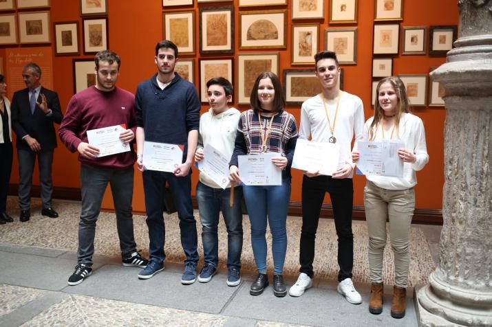 ENTREGA DE PREMIOS DE LA VII OLIMPIADA DE GEOGRAFÍA, FASE ARAGONESA