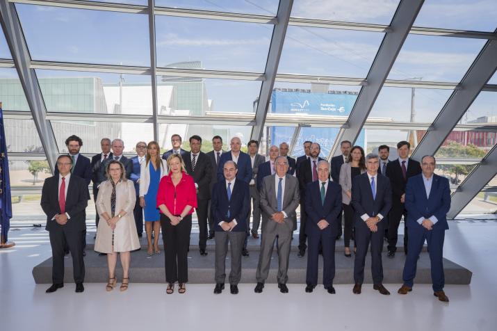 PRESENTACIÓN DE FUNDACIÓN IBERCAJA Y GOBIERNO DE ARAGÓN DE LA CIUDAD DE LA MOVILIDAD EN EL PABELLÓN PUENTE DE ZARAGOZA 