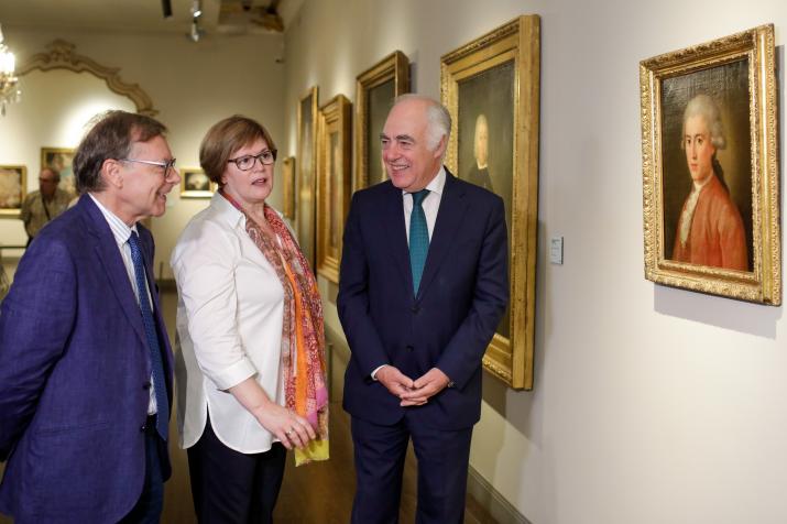 El retrato del Duque de Alba y Marqués de Villafranca ya forma parte de la colección permanente del Museo Goya