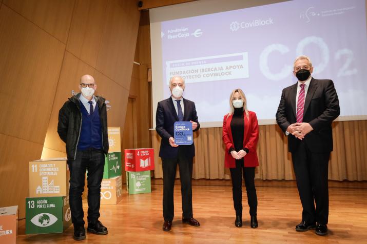 PRESENTACIÓN DEL PROYECTO COVIBLOCK EN IBERCAJA ACTUR