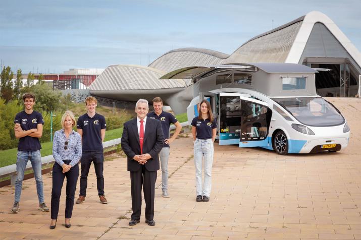 Presentación del coche solar 