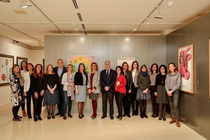 PRESENTACIÓN DEL PROGRAMA FORMATIVO DE LIDERAZGO FEMENINO EN IBERCAJA PATIO DE LA INFANTA.